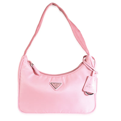 Pink Re-Nylon Re-Edition 2000 Mini Bag