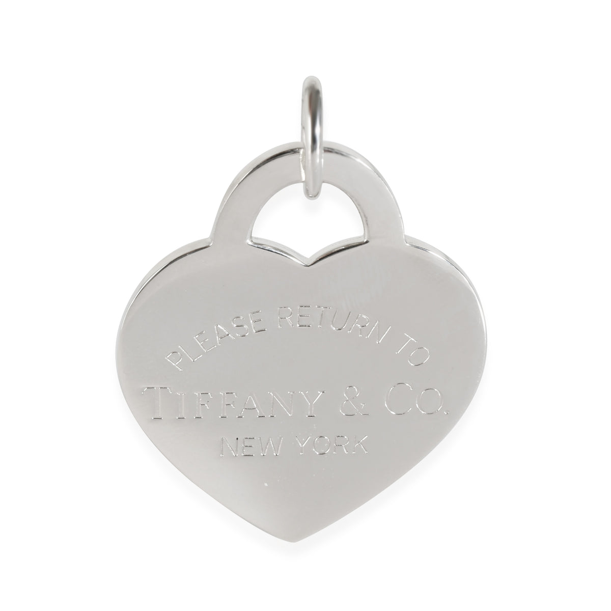 Return To Tiffany XL Heart Charm in  Sterling Silver