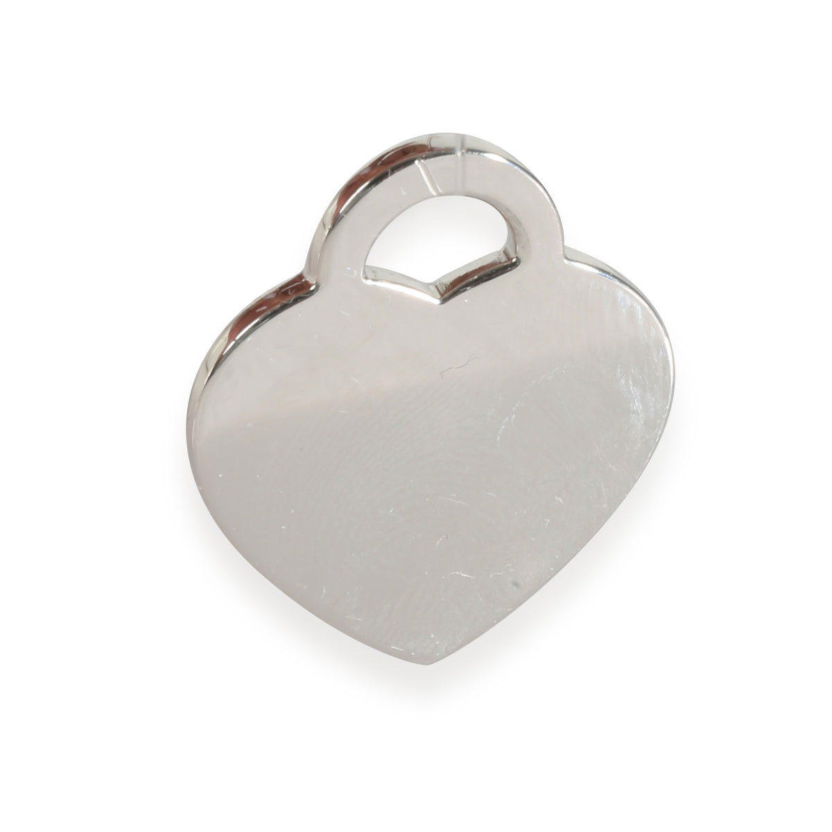 Heart Charm in Sterling Silver