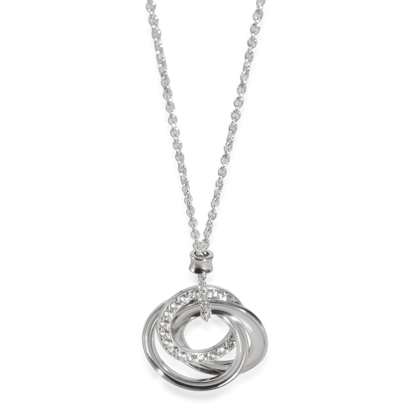 1837 Pendant in 18k White Gold 0.17 CTW