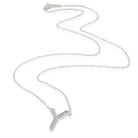 Elsa Peretti Pendant in  Platinum 0.07 CTW