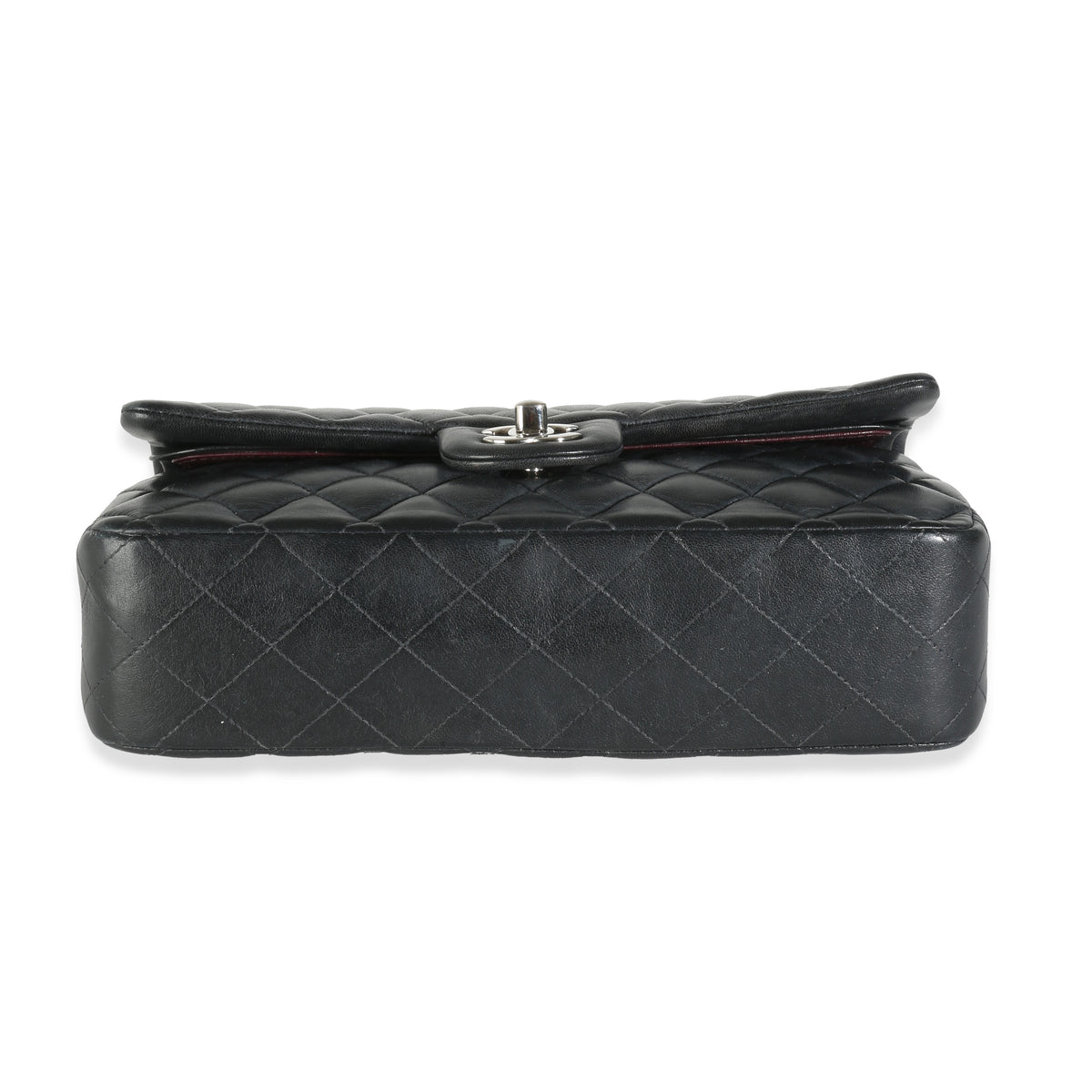 Black Quilted Lambskin Medium Classic Double Flap Bag