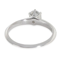 Solitaire Diamond Engagement Ring in Platinum F VVS2 0.52 CTW