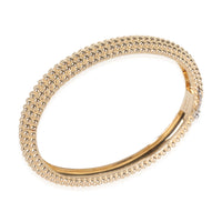 Perlee 5 Row Bangle in 18K Yellow Gold, Size Small