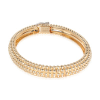 Perlee 5 Row Bangle in 18K Yellow Gold, Size Small