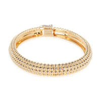 Perlee 5 Row Bangle in 18K Yellow Gold, Size Small