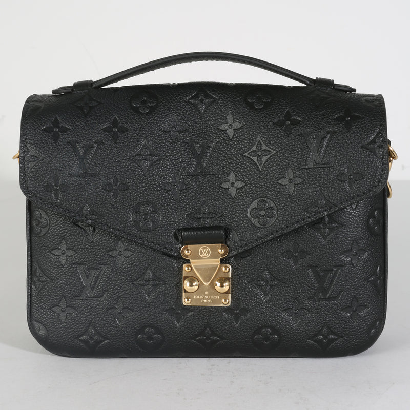 Black Monogram Empreinte Pochette Metis