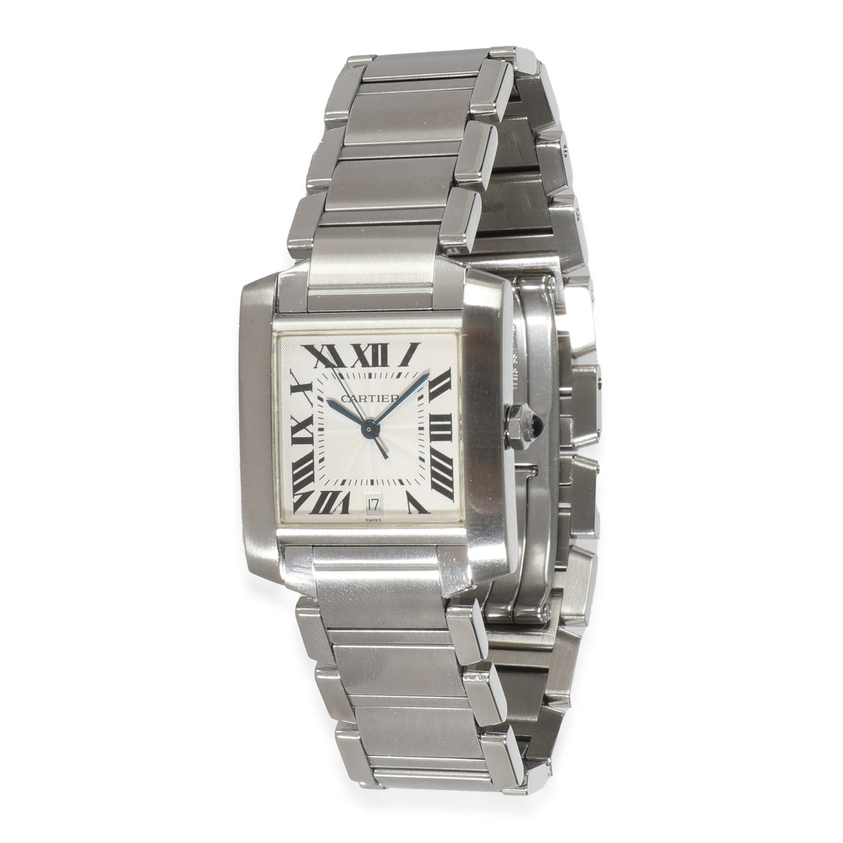 Tank Francaise W51002Q3 Unisex Watch in  Stainless Steel