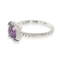 Chatelaine Amethyst Ring in  Sterling Silver 0.1 CTW