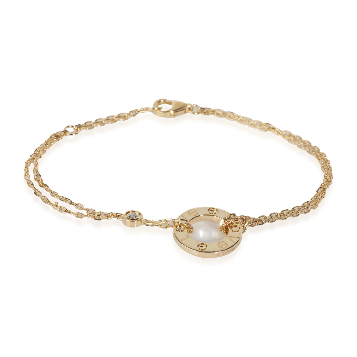 Love Bracelet (Yellow Gold, Diamonds)