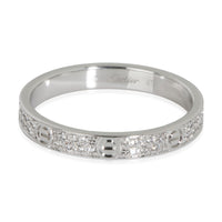 Love Ring, Small Model (White Gold, Diamonds)