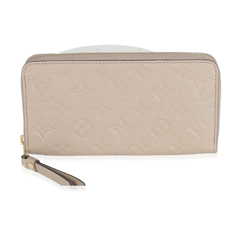 Tourterelle Monogram Empreinte Zippy Wallet