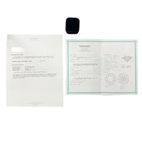 Tiffany & Co. Solitaire Engagement Ring in Platinum F VS2 1.00 CTW box
