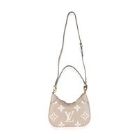 Tourterelle Creme Empreinte Monogram Giant Bagatelle NM