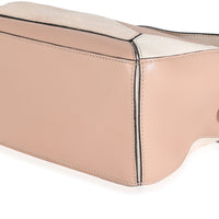 Blush Suede Calfskin Small Puzzle Bag