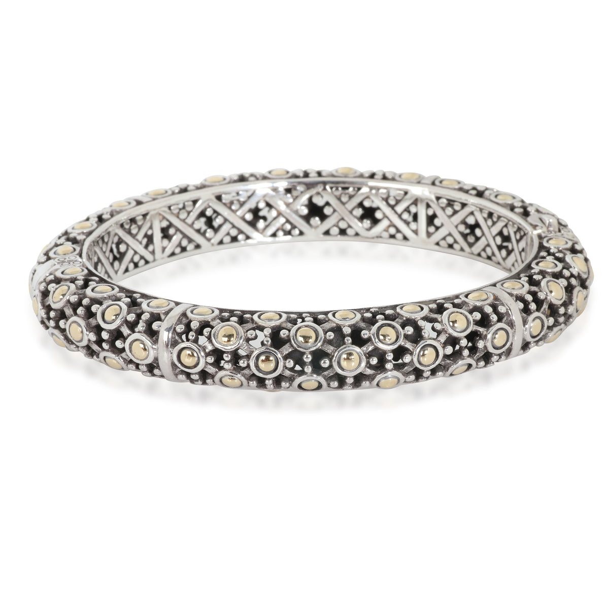 Dot Collection Bracelet in 18k Yellow Gold/Sterling Silver