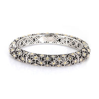 Dot Collection Bracelet in 18k Yellow Gold/Sterling Silver