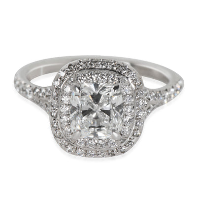 Soleste Engagement Ring in  Platinum F VS1 1.52 CTW