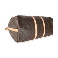 Monogram Canvas Keepall Bandouliere 55