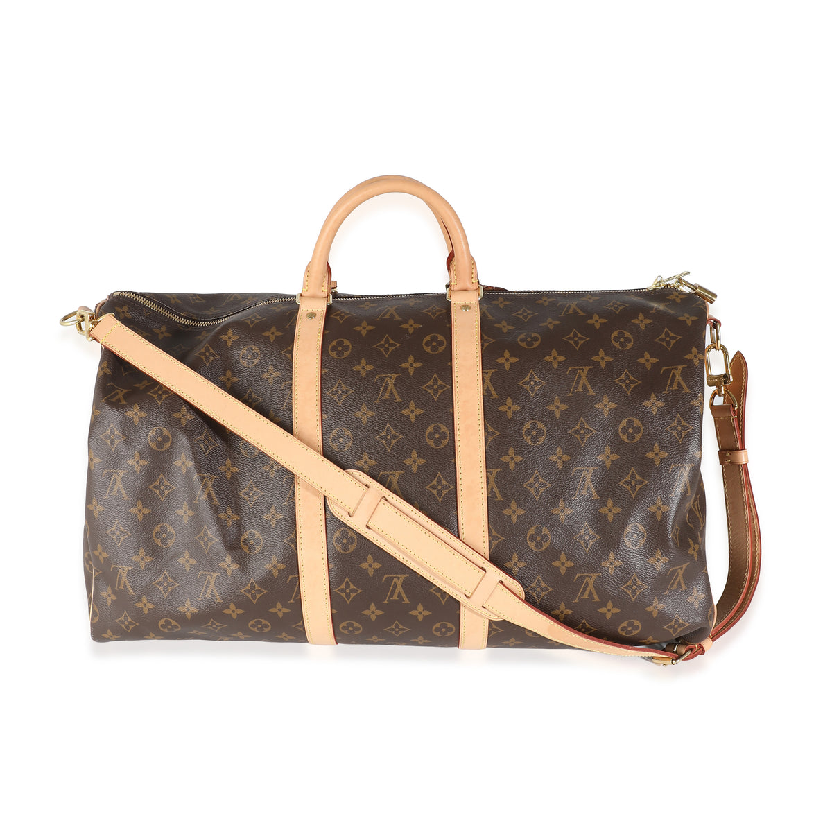 Monogram Canvas Keepall Bandouliere 55