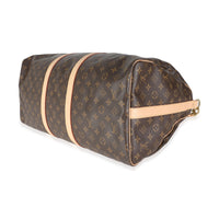 Monogram Canvas Keepall Bandouliere 55