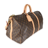 Monogram Canvas Keepall Bandouliere 55