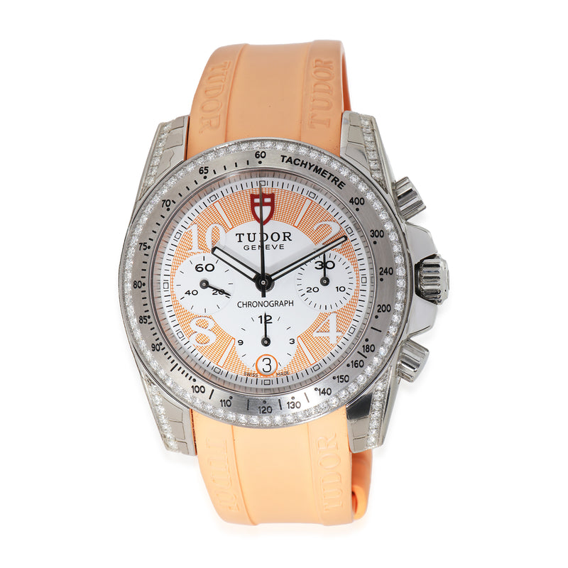 Grantour Chrono 20310 Unisex Watch in  Stainless Steel 0.5 CTW