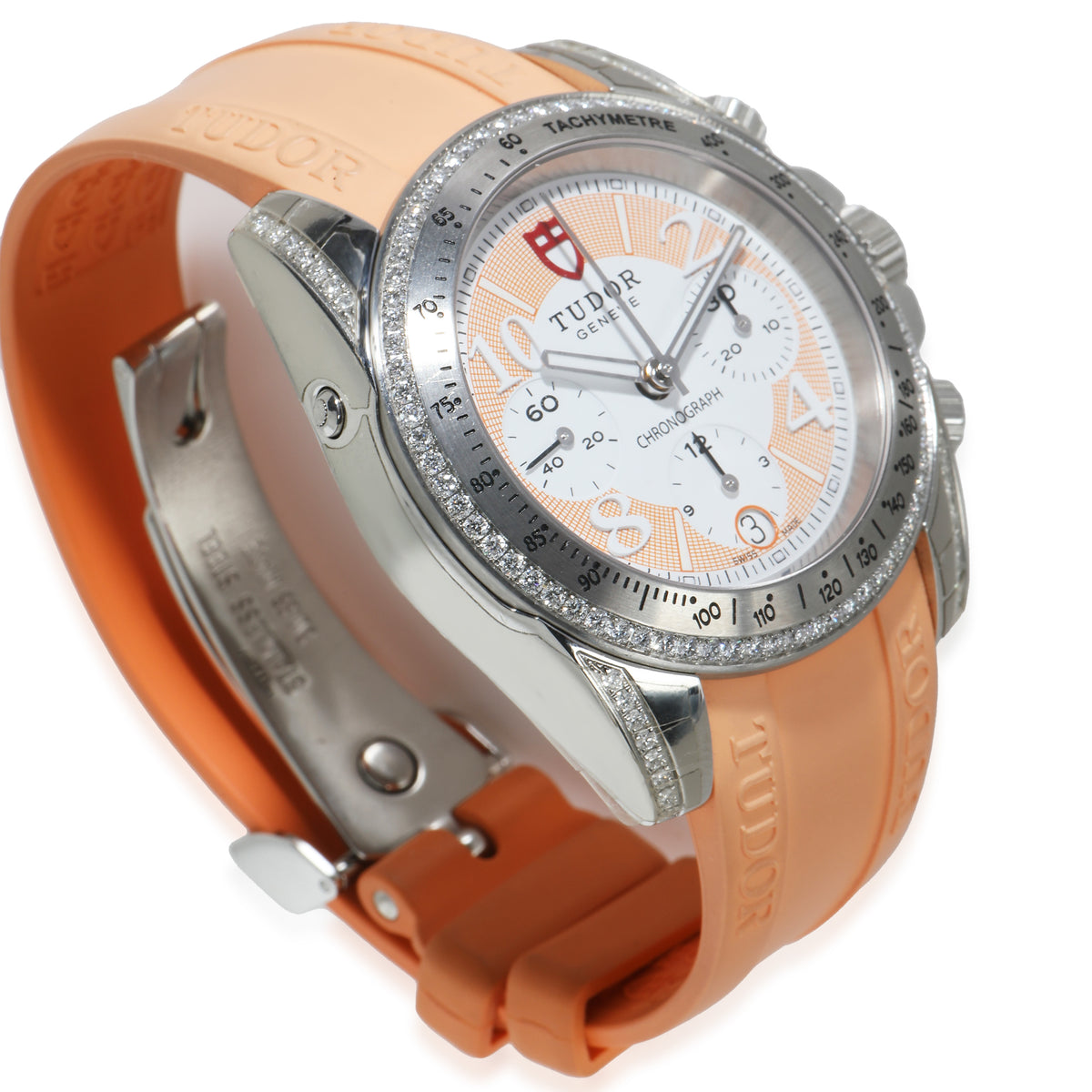 Grantour Chrono 20310 Unisex Watch in  Stainless Steel 0.5 CTW