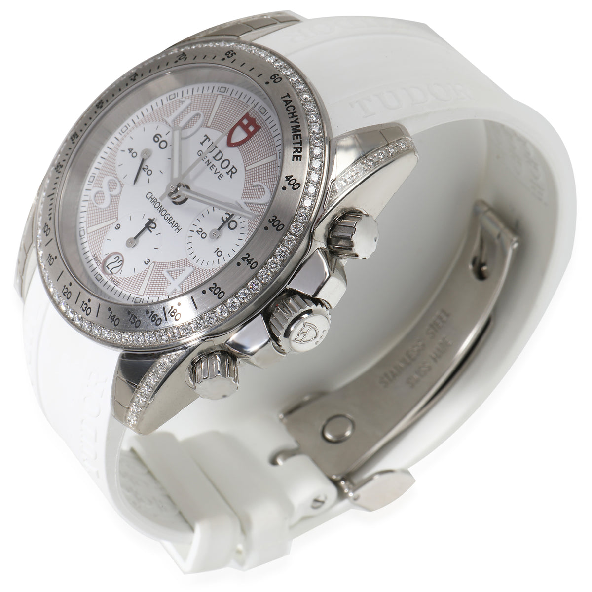 Grantour Chrono 20310 Unisex Watch in  Stainless Steel 0.5 CTW