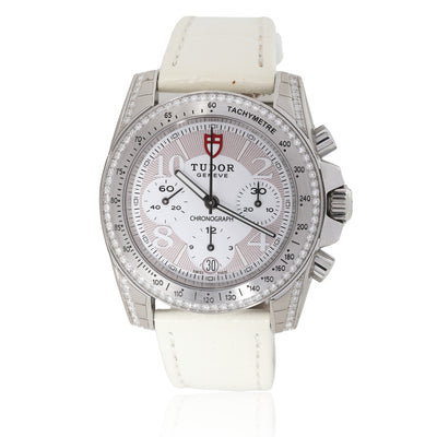 Tudor Grantour Chrono 20310 Unisex Watch in  Stainless Steel 0.5 CTW fv