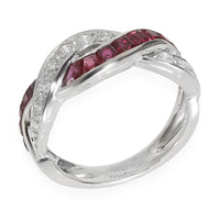 Vintage Ruby Band in  Platinum 0.4 CTW