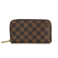 Damier Ebene Canvas Zippy Compact Wallet