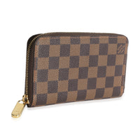 Damier Ebene Canvas Zippy Compact Wallet