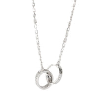 Love Necklace, Diamonds (White Gold)