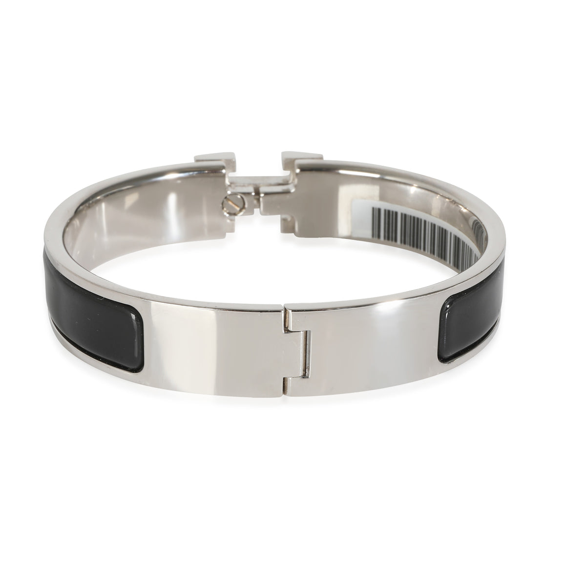 Hermes Clic H Bracelet In Noir, PM