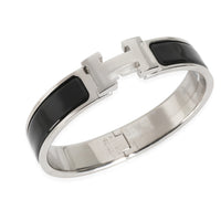 Hermes Clic H Bracelet In Noir, PM