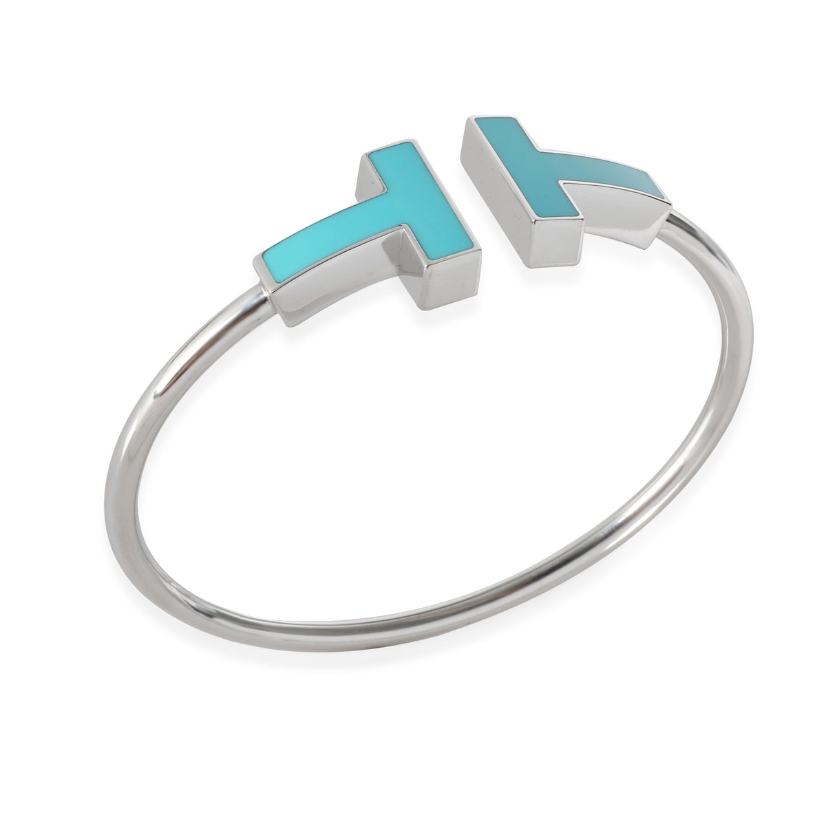 Tiffany Tiffany T Wire Bracelet With Turquoise, Large Model