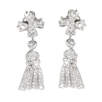 Earrings in  Platinum 1 CTW