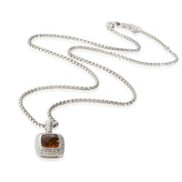 Albion Citrine Pendant in  Sterling Silver 0.17 CTW