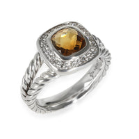 Albion Citrine Ring in  Sterling Silver 0.16 CTW