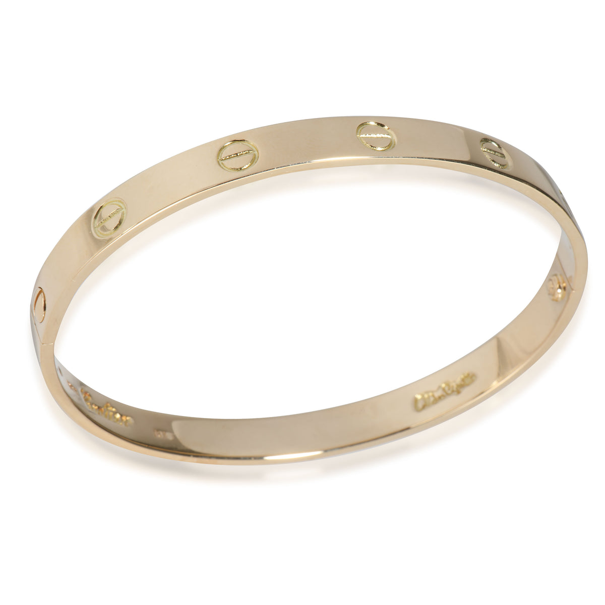 Vintage Aldo Cipullo Love Bracelet (Yellow Gold)