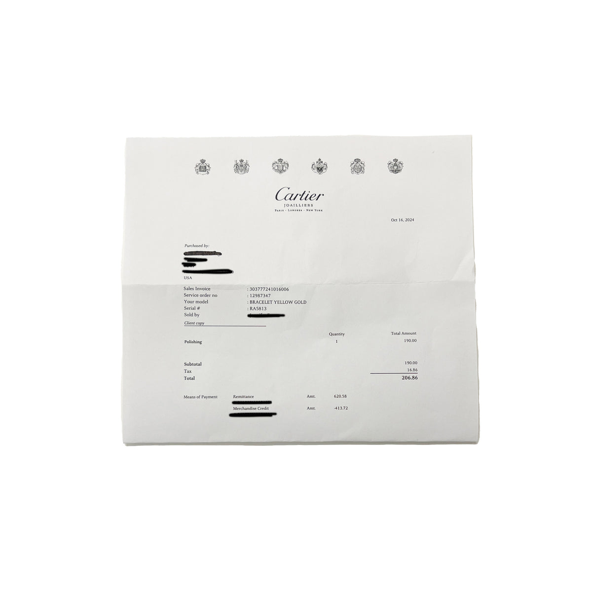 Love Cuff Bracelet (Yellow Gold)