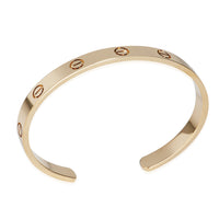 Love Cuff Bracelet (Yellow Gold)