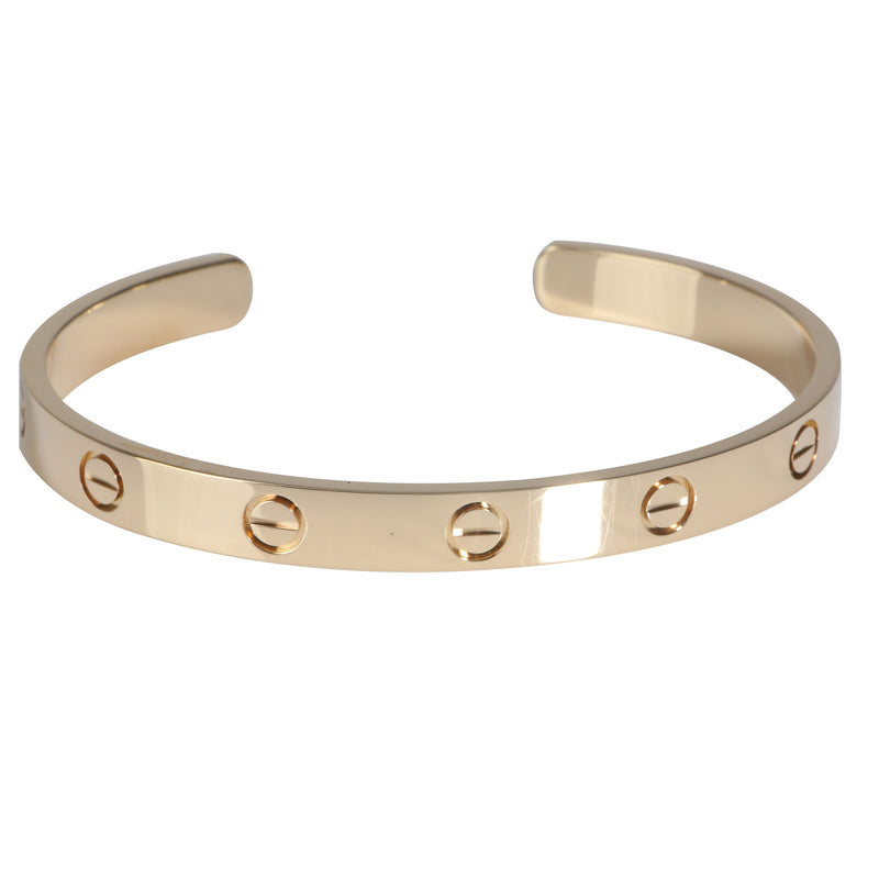 Love Cuff Bracelet (Yellow Gold)