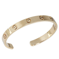 Love Cuff Bracelet (Yellow Gold)