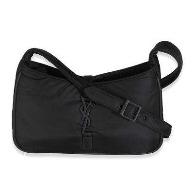 Black Econyl Nylon Le 5 A 7 Hobo