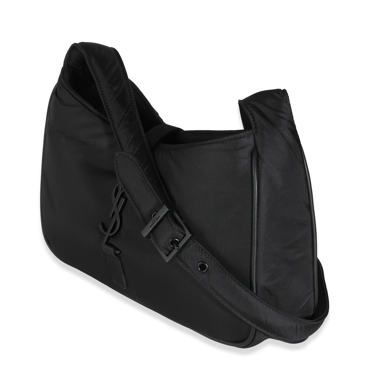 Black Econyl Nylon Le 5 A 7 Hobo