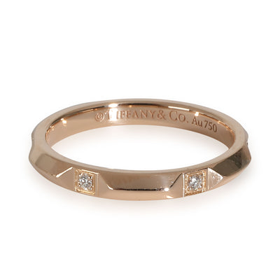 Tiffany True Band in 18k Rose Gold 0.05 CTW