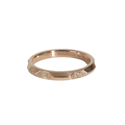 Tiffany True Band in 18k Rose Gold 0.05 CTW