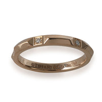 Tiffany True Band in 18k Rose Gold 0.05 CTW